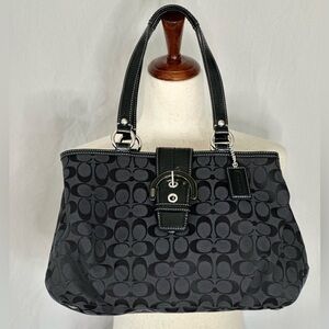 Coach Vintage Soho East West Signature C Canvas Shoulder/Tote Bag